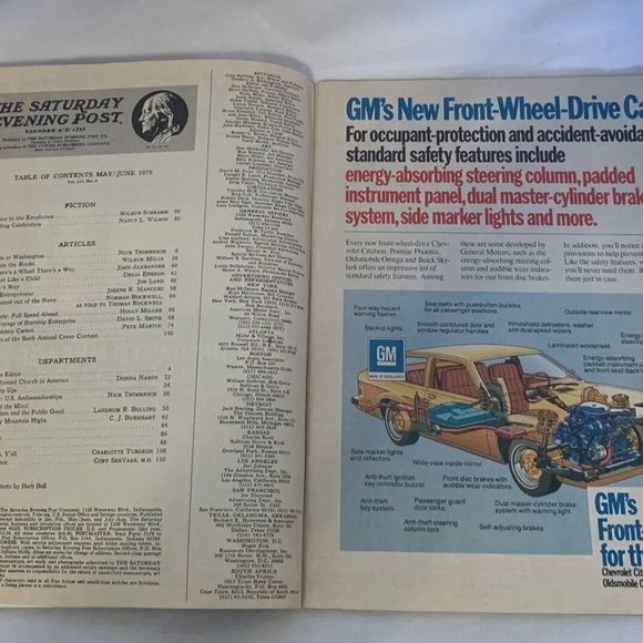 The Saturday Evening Post Star Trek Johnny Carson June 1979 magazine - Picture 6 of 9